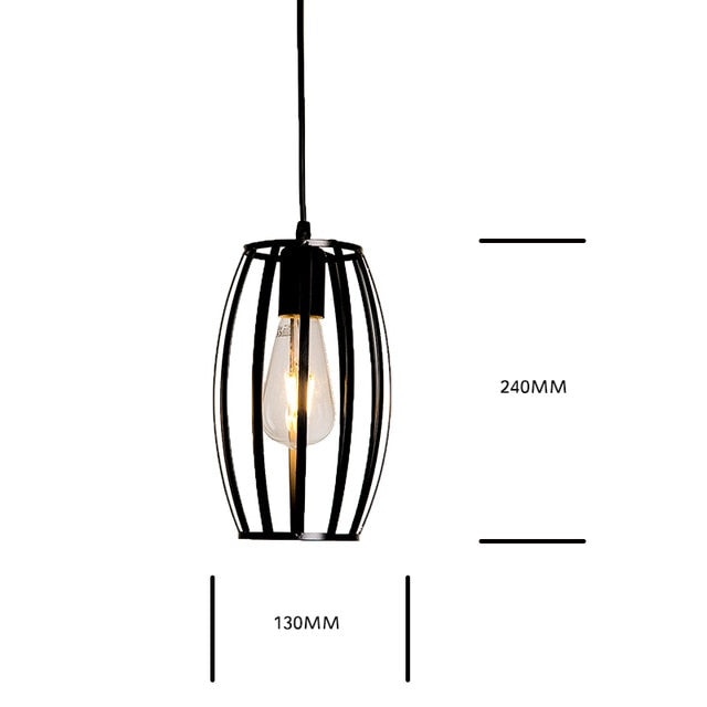 Caged Style Pendant Light