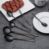 Matte Black Cutlery Set