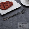 Matte Black Cutlery Set