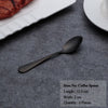 Matte Black Cutlery Set