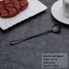 Matte Black Cutlery Set