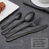 Matte Black Cutlery Set