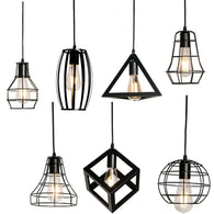 Caged Style Pendant Light