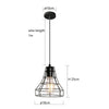 Caged Style Pendant Light