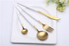 Gold Cutlery Set