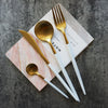 Gold Cutlery Set