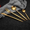 Gold Cutlery Set